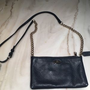 Coach cross body purse - Navy